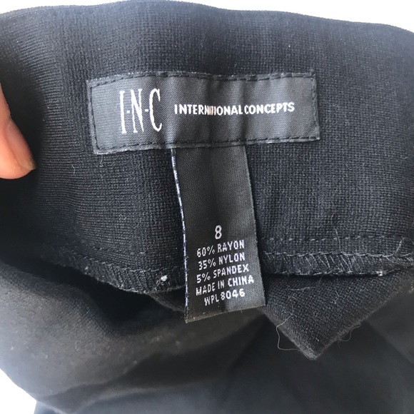 INC Black Skirt - Picture 3 of 3